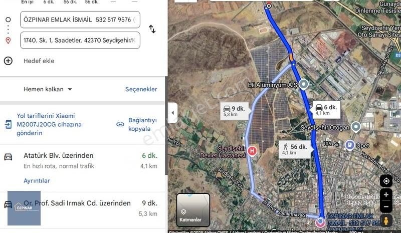 Özpınar,dan Saadetler M. Satılık Köşe Arsa-bahçe -ev 236 M2 2 Kat İmarlı - Görsel 10