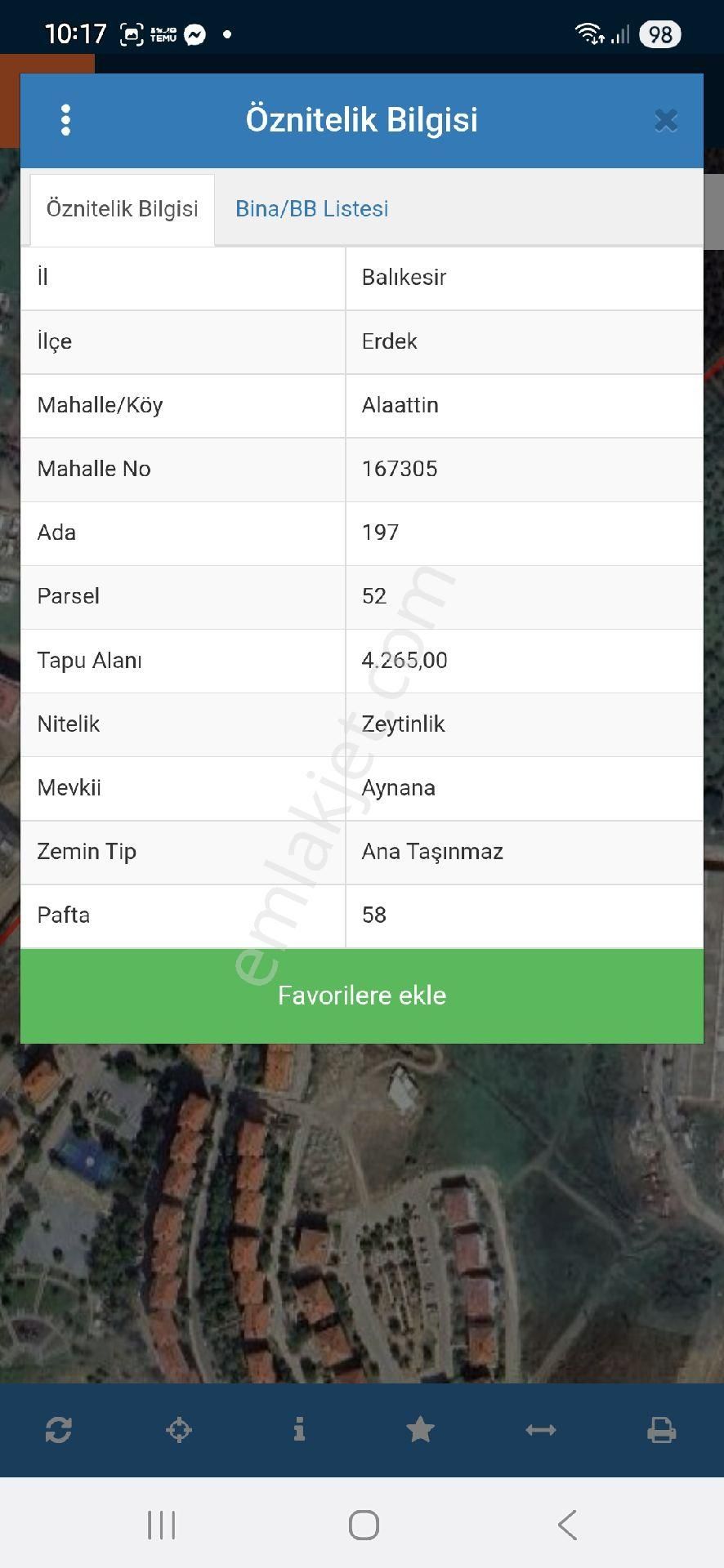 Erdek Alaattin Mahallesinde Satılık Zeytinlik. - Görsel 3