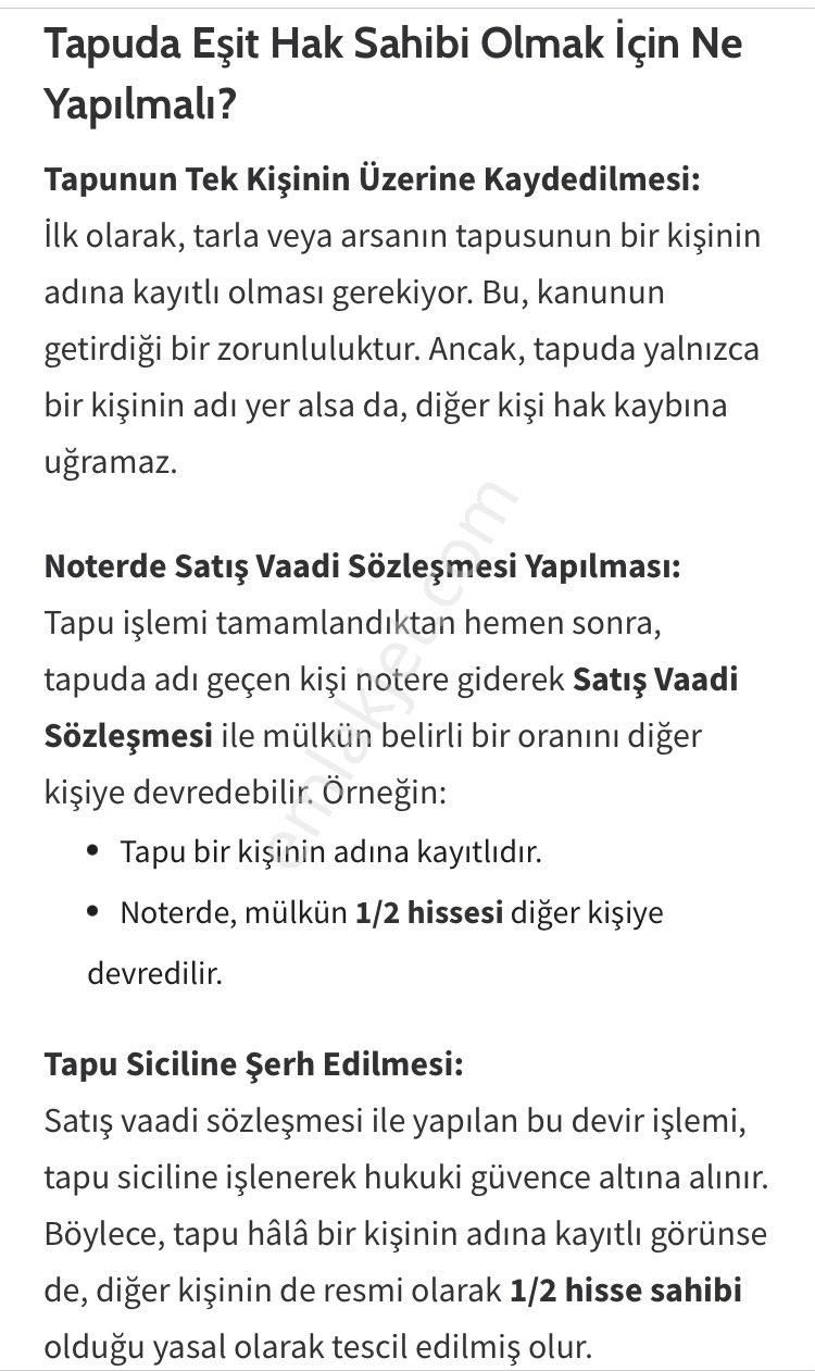 3 Tarafı Yol.hastaneye,okullara,marketlere Yakın.pazarlıklı