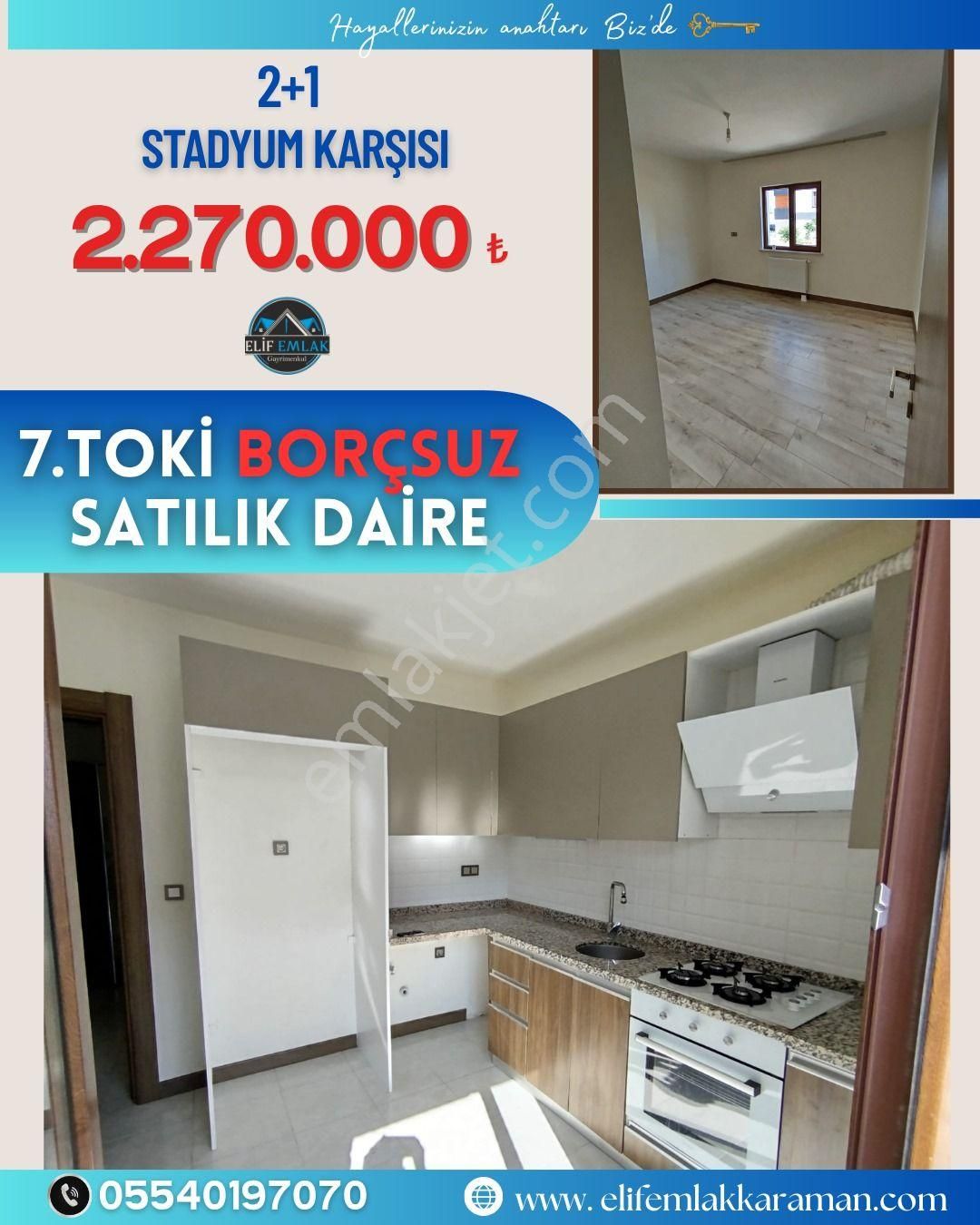 7.toki Borçsuz Satılık Daire