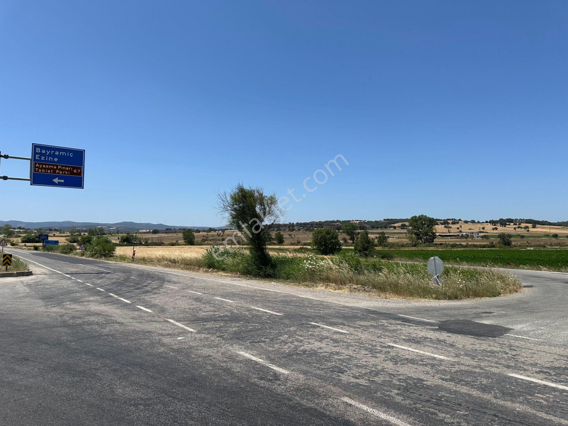 Çanakkale Çan Karayolu Ve Kavşak Cepheli 7.288m2 Satılık Arazi