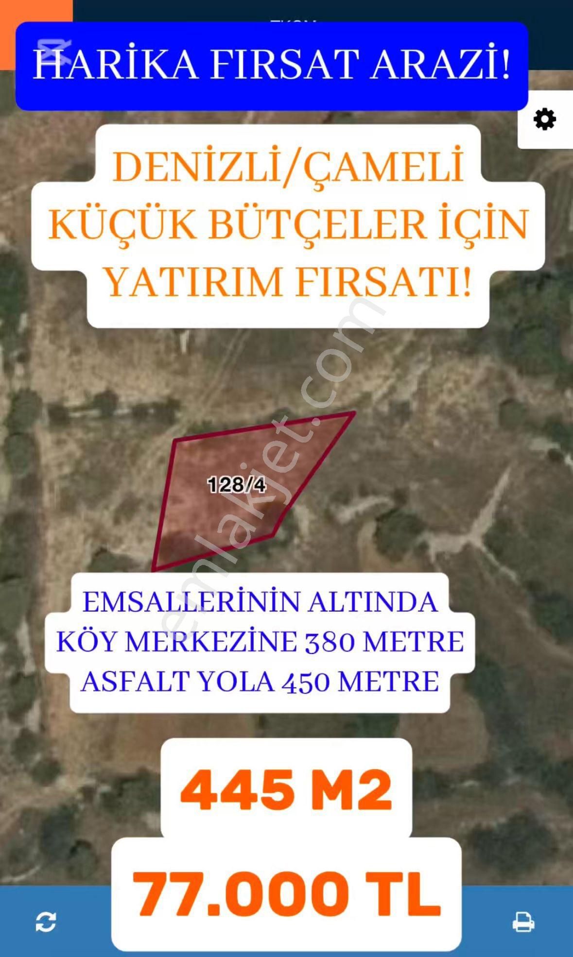 🏡denizli Çamelin’de Tatil Ve Yaşam Muhteşem Doğa Manzarasıyla Yatırımlık Tarla!