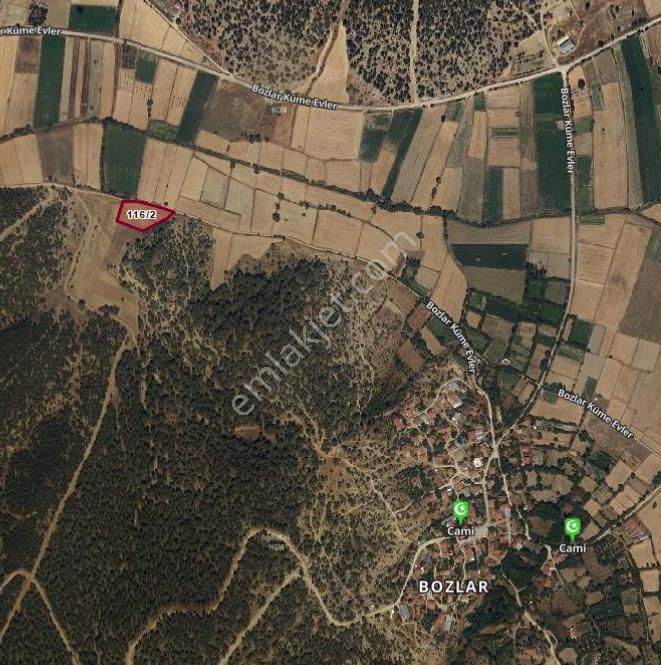 Burdur Bozlarda Köyiçine Yakın Yol Kenarı 3.792 M2 Tarla - Görsel 3
