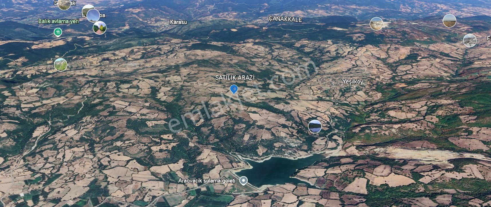 Çanakkale Yenice Yeşilköy De Satılık Arazi - Görsel 5
