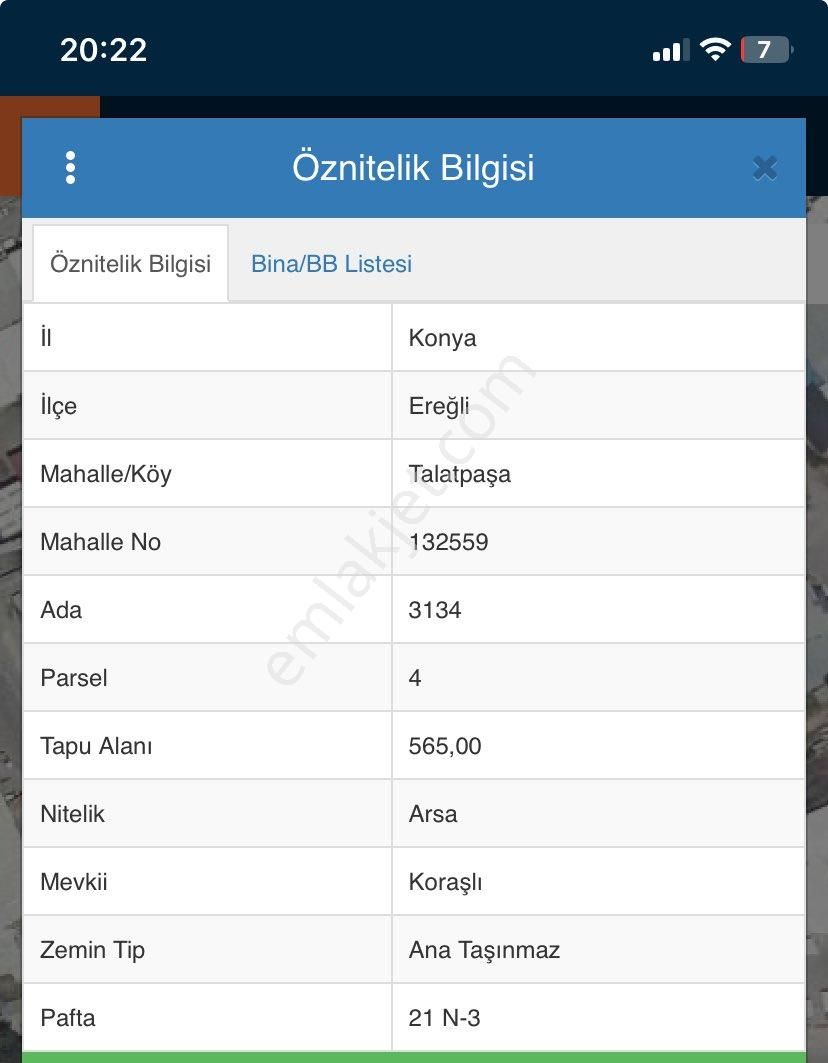 Talatpaşa Mahallesinde Mükemmel Konumda İmarlı Arsa