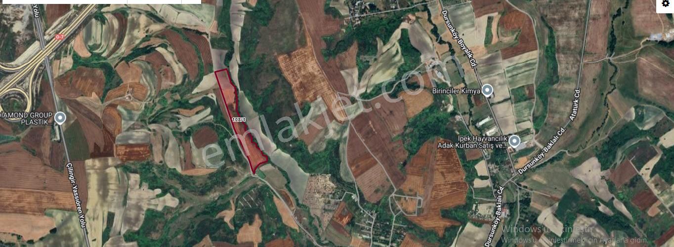 Arnavutköy Dursunköyde Satılık Arsa , 2,714 M2 Yolu Var Hisseli