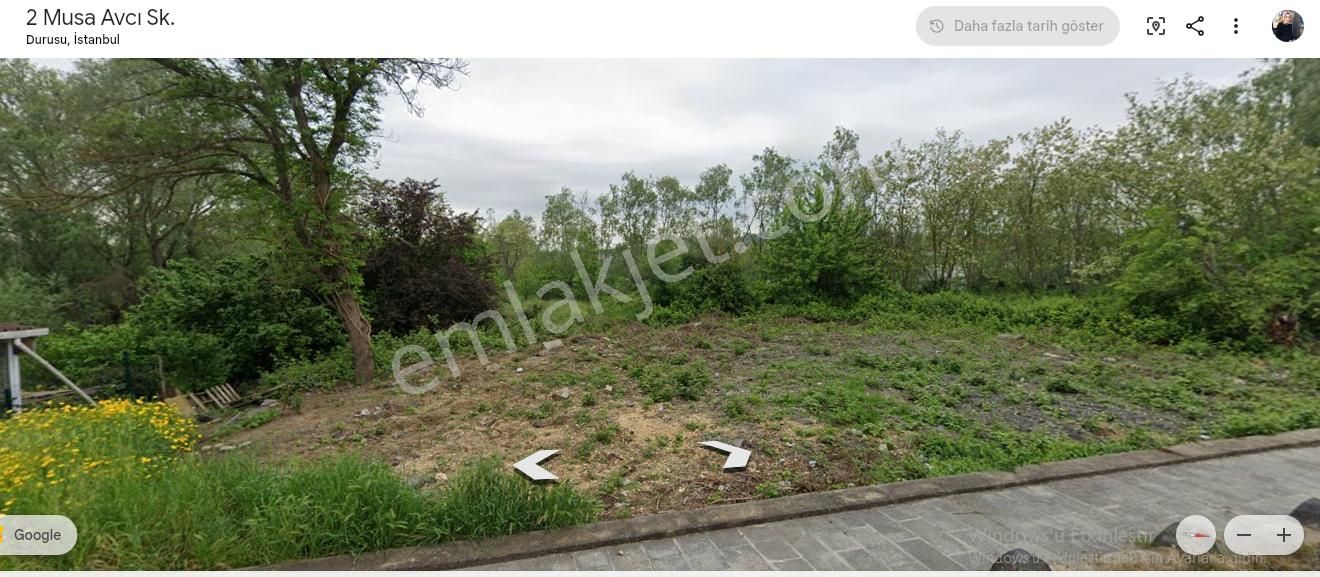 Arnavutköy Sazlıbosna Satılık Arsa , 465 M2 Yolu Var Hisseli
