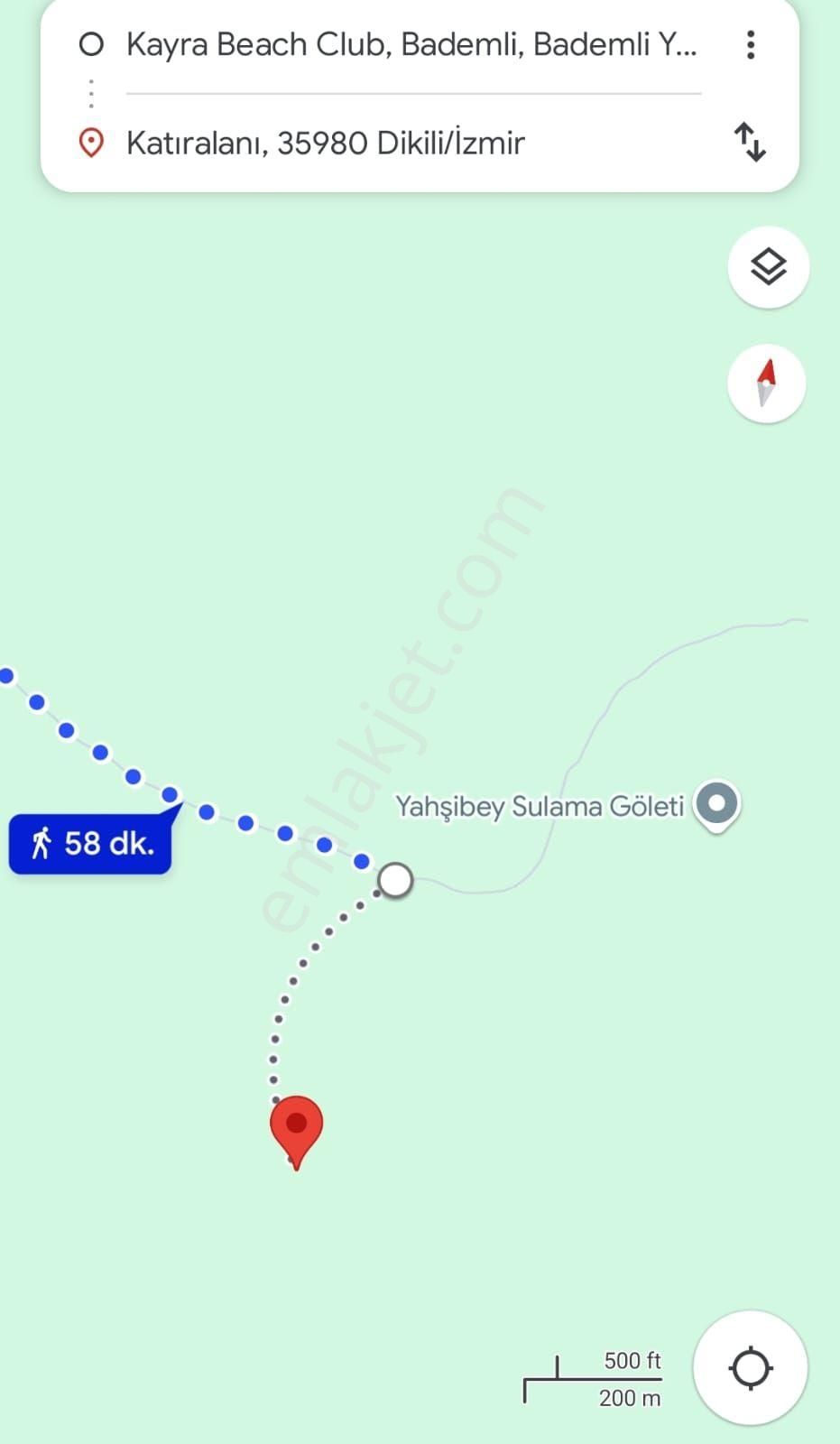 Dikili Ümmetoğlu'ndan Bademli Köyünde Yatırımlık Bahçe Nitekli 533 M2 - Görsel 5