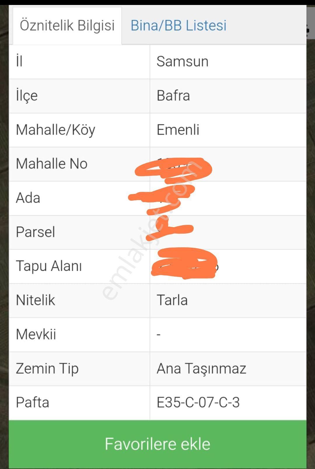 Lütfen Açıklama Bölümünü Okuyunuz Satılık Hisseden Tarla..