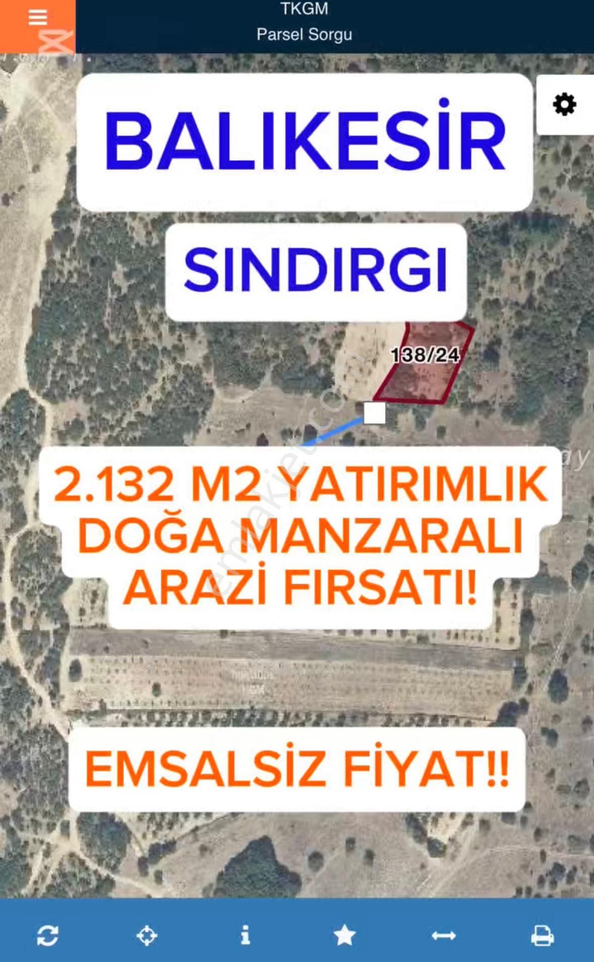 Balıkesir Sındırgı’da Oteller Bölgesinde Doğa Manzaralı Doğayla İç İçe Temiz Tarla
