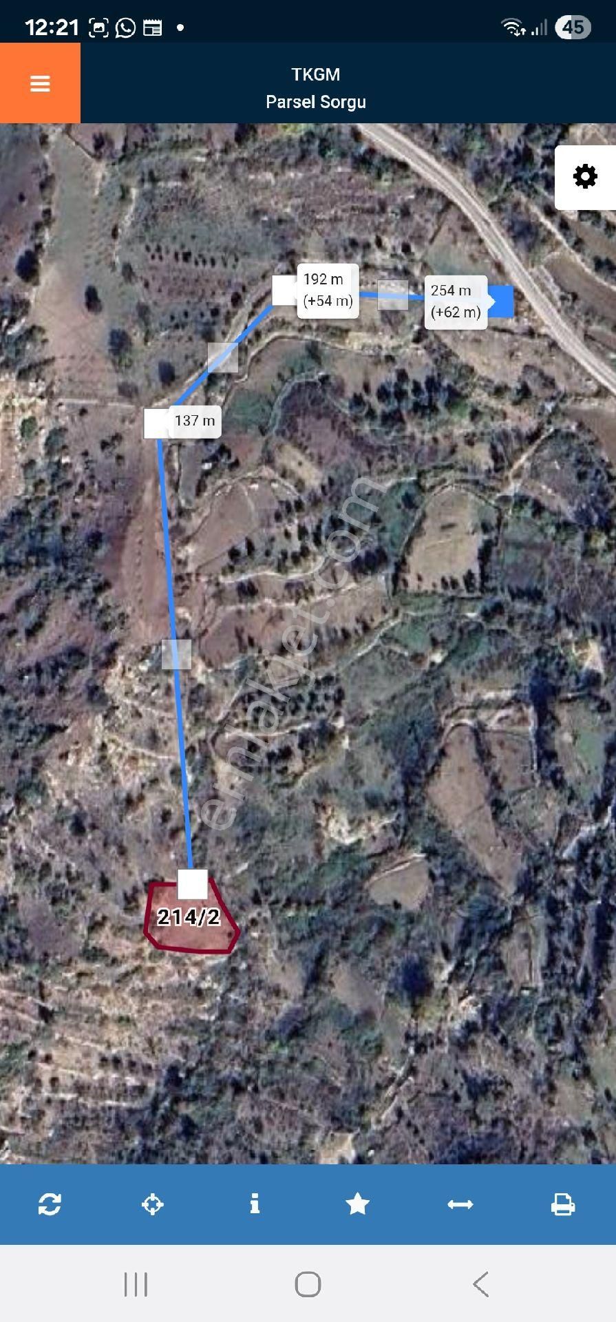 Antalya Akseki Hocoköyde Satılık 453 M Bağ Tapulu Bahce - Görsel 2