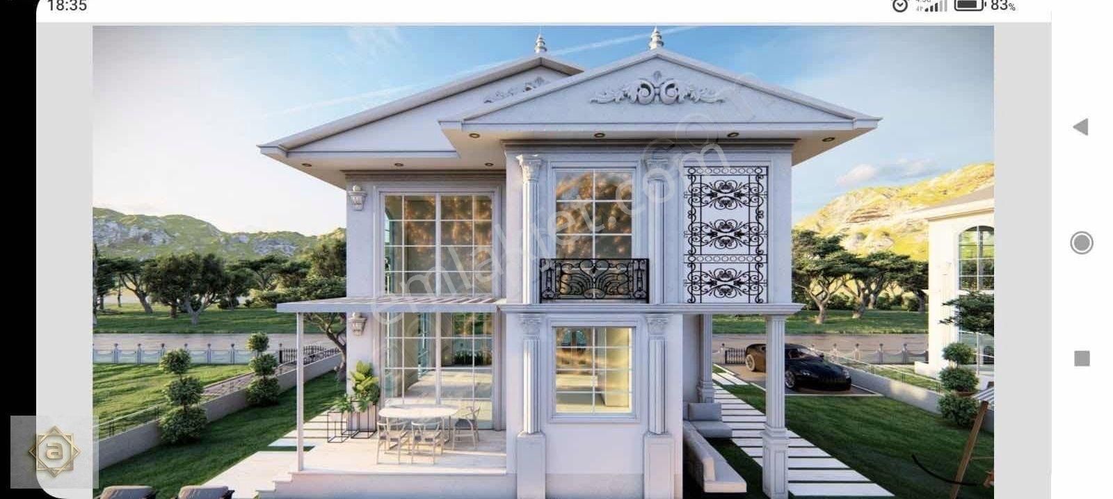 Ermenek'te Natamam Proje Ve Ruhsatı Hazır Lüks İkiz Villa