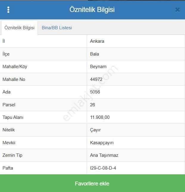 Yazıcı Mülk Yatırım'dan Beynamda Hisse Tapulu 992 M2 Satılık Tarla