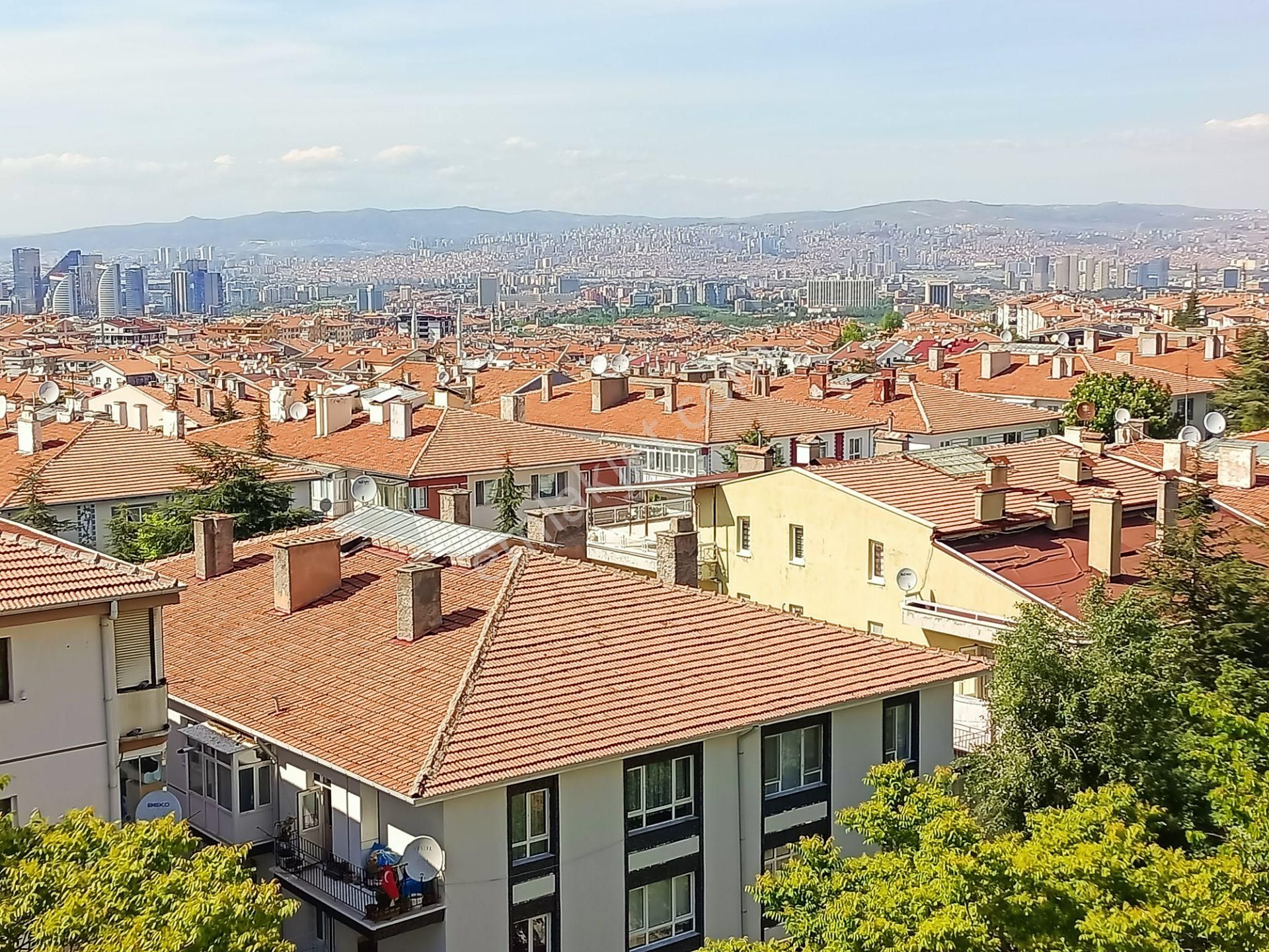 Asyapıdan 3+1 120m2 Ankara Manzaralı Full Yapılı Süper Lüx Kombili