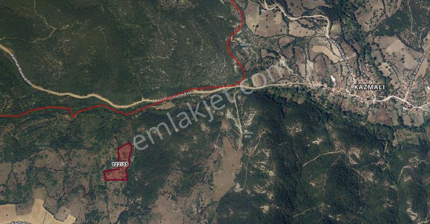 Çanakkale Biga Kazmalı Köyü Satılık Tarla