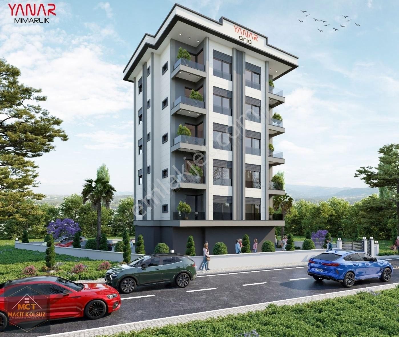 Kum Mahallesi Temelden Ödeme Kolaylıklı 1+1 Satılık Daire