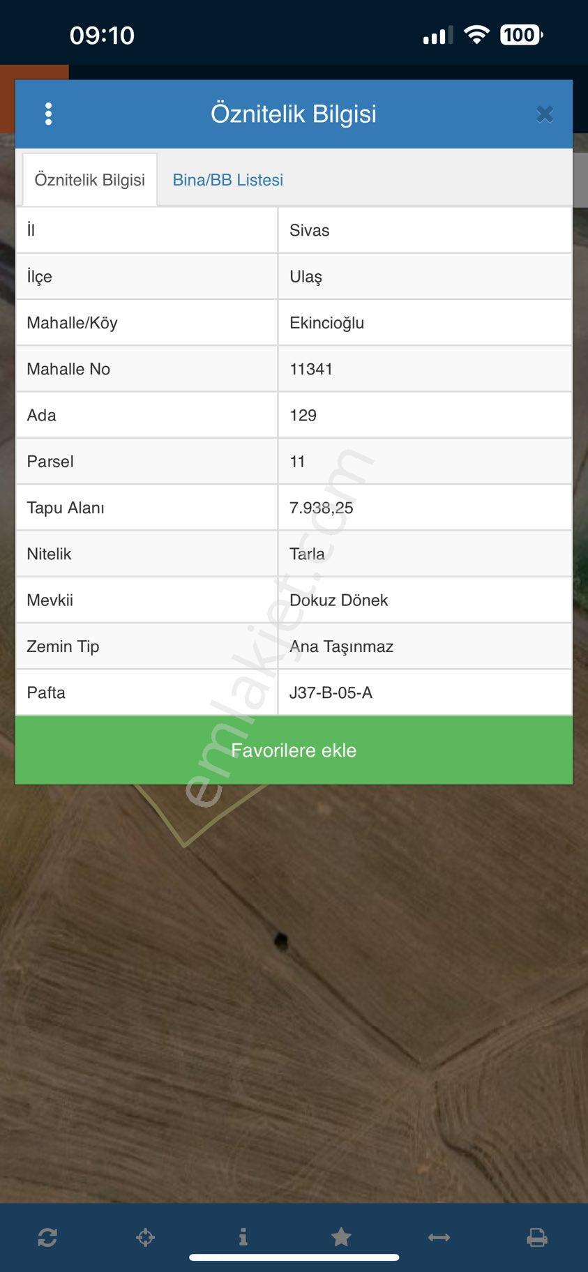 Asrın Emlak’tan Ulaş Ekincioğlu Köyünde Satılık 7.940 Mt Bağbahçe Veya Ahır Yapılabilir Tarla - Görsel 6