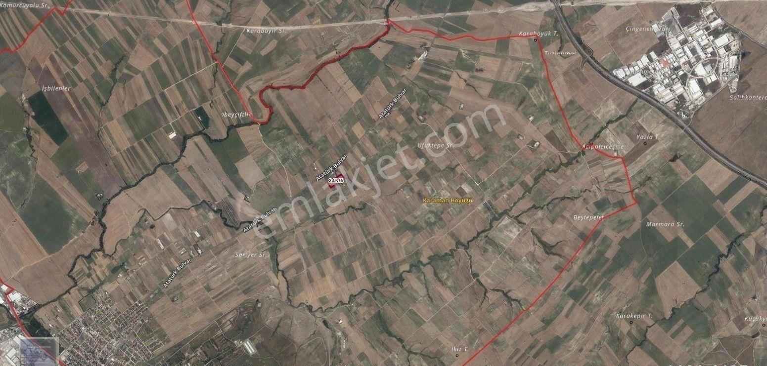 Tek Yetkili Olduğum Ergene Ulaş'ta Satılık Tarla