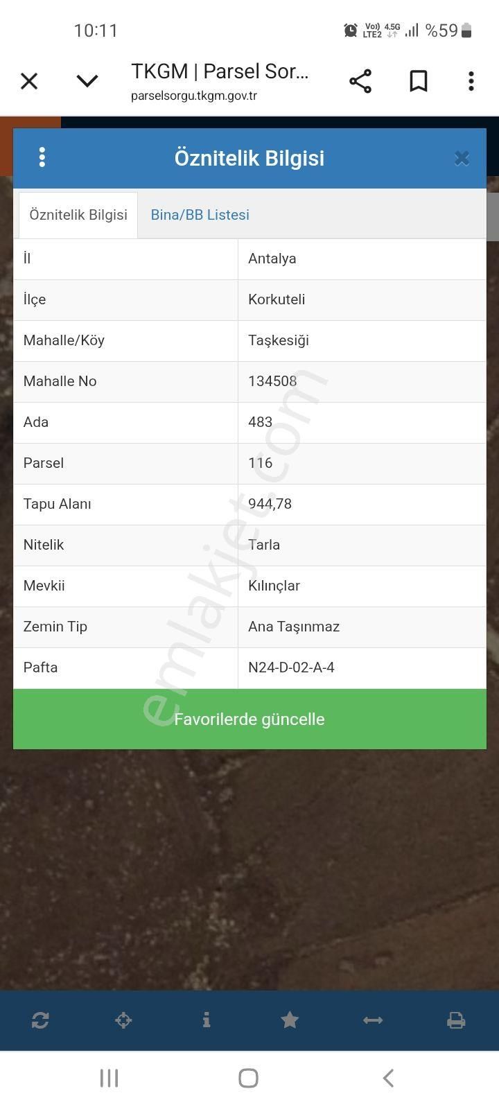 Yol Kenari Süper Tarla
