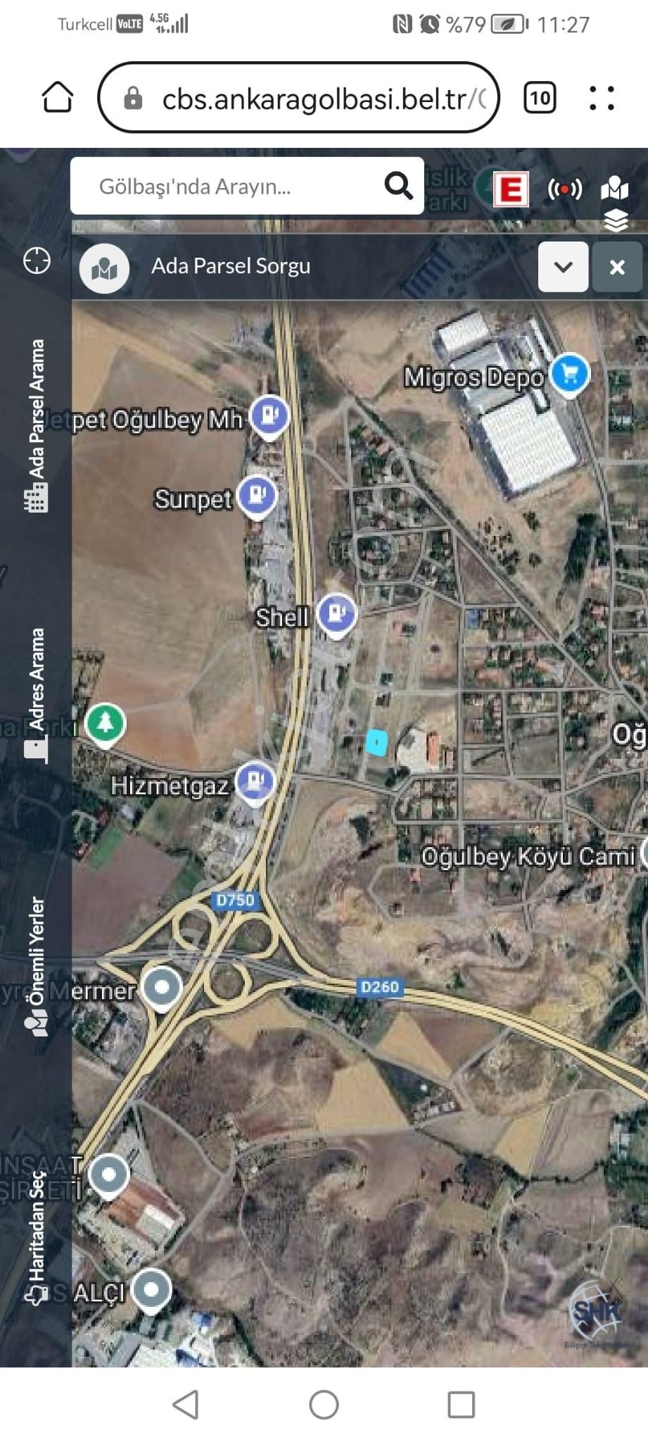 Konya Yoluna 100 Metre Mesafede 750 M2 İmarlı Villa Parseli - Görsel 7