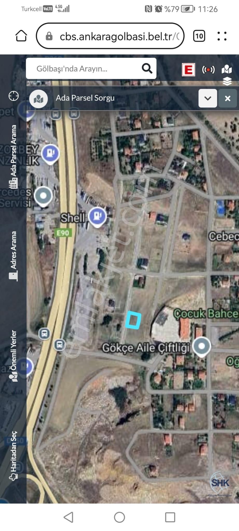 Konya Yoluna 100 Metre Mesafede 750 M2 İmarlı Villa Parseli - Görsel 6