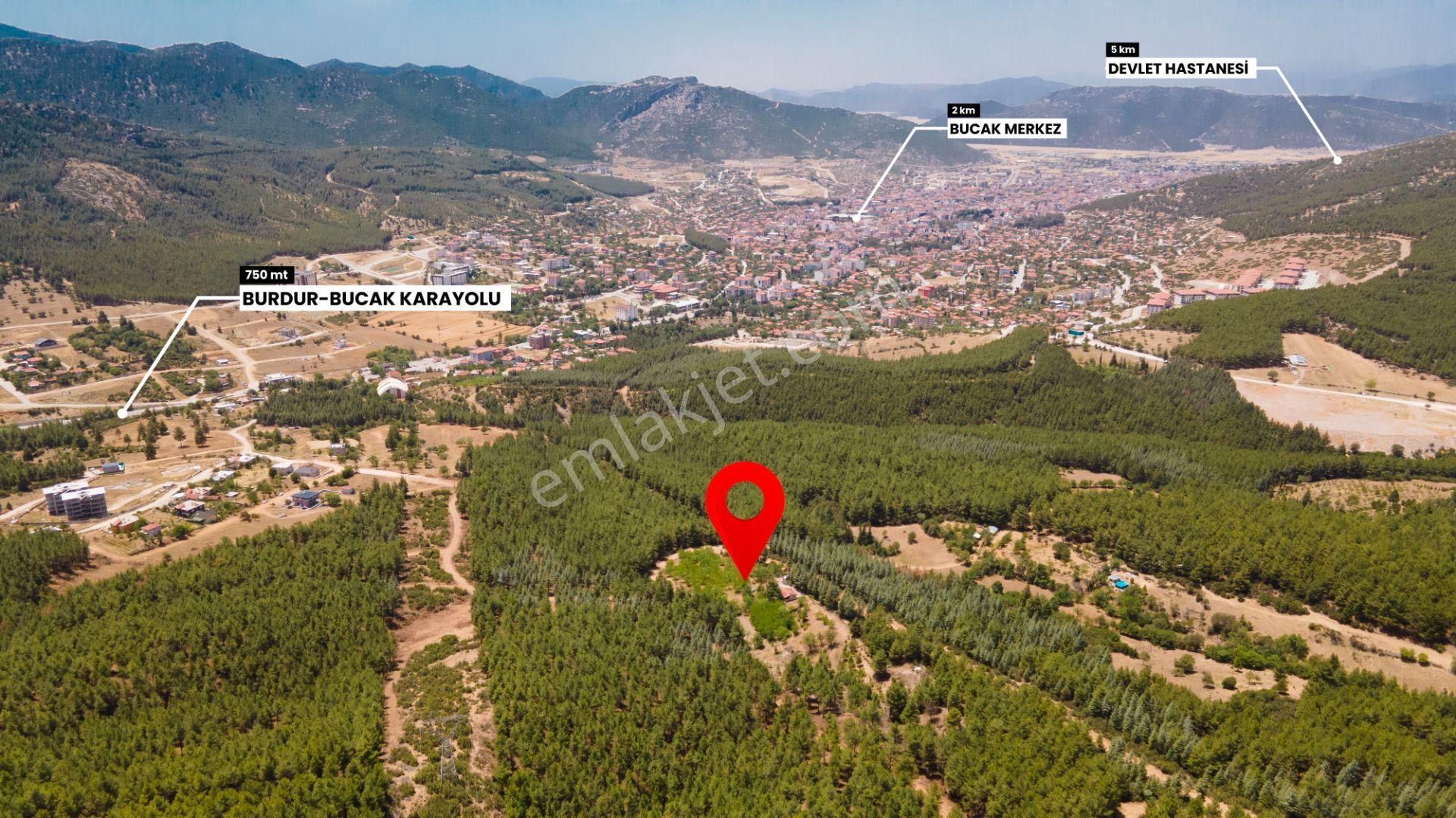 Burdur Bucak'ta Tek Tapulu İmar Sınırında 10.507 M2 Satılık Arazi - Görsel 4
