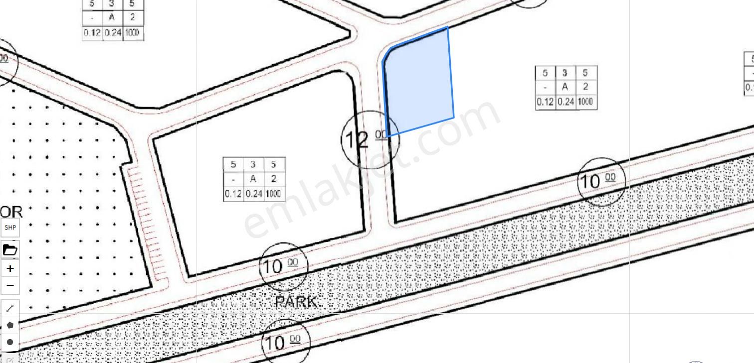 Melikgazi Turan Satılık 1000 Metre Villa Parseli