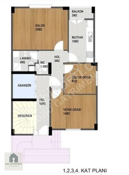 Koru Emlak'tan Satılık 192m2 Arsa Konut İmarlı Projesi Hazır - Görsel 6