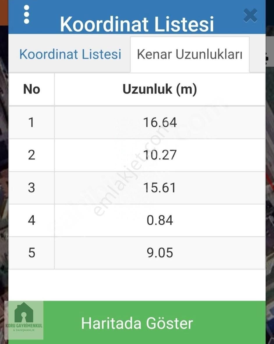 Koru Emlak'tan:166m2 Konut İmarlı Fırsat Arsa Satılıktır - Görsel 23