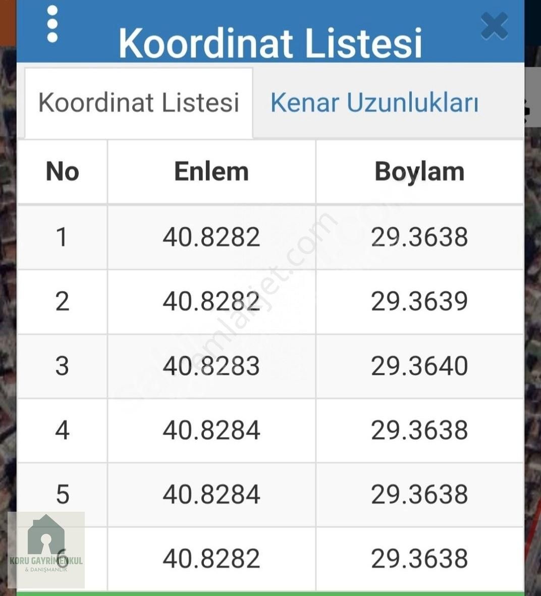 Koru Emlak'tan:köşe Başında Fırsat Arsa 231m2 4yol Ağzı - Görsel 12