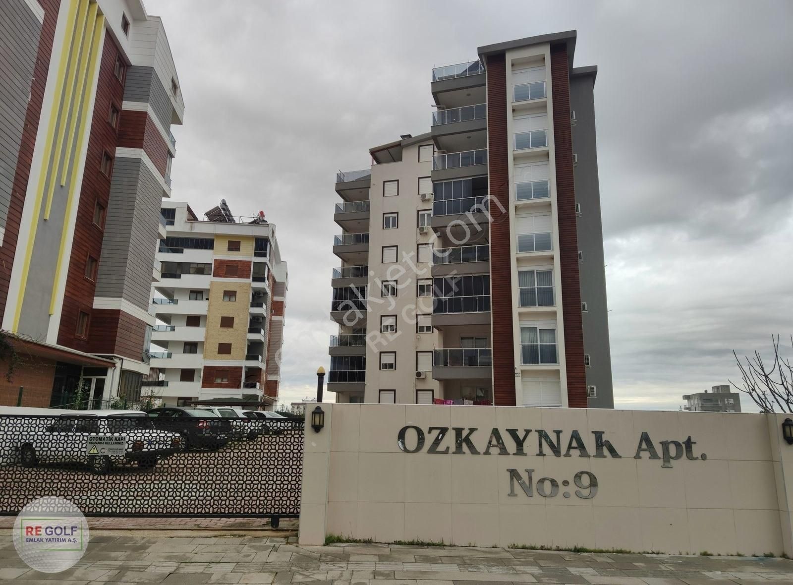 Re Golf'ten Jandarma Arkası Kiralık Eşyalı Doğalgaz'lı 5+1