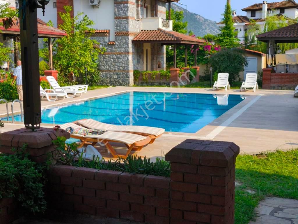 Muğla Dalyanda Satılık Akyaka Mimarisine Sahip 175 M2 Villa - Görsel 20