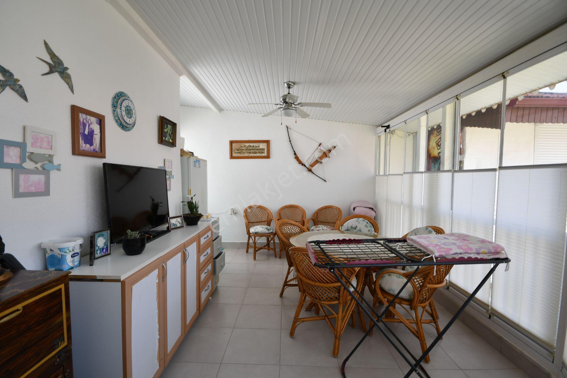 Ato Tatil Sitesi'nde Full Eşyalı Satılık Tripleks Villa - Görsel 23