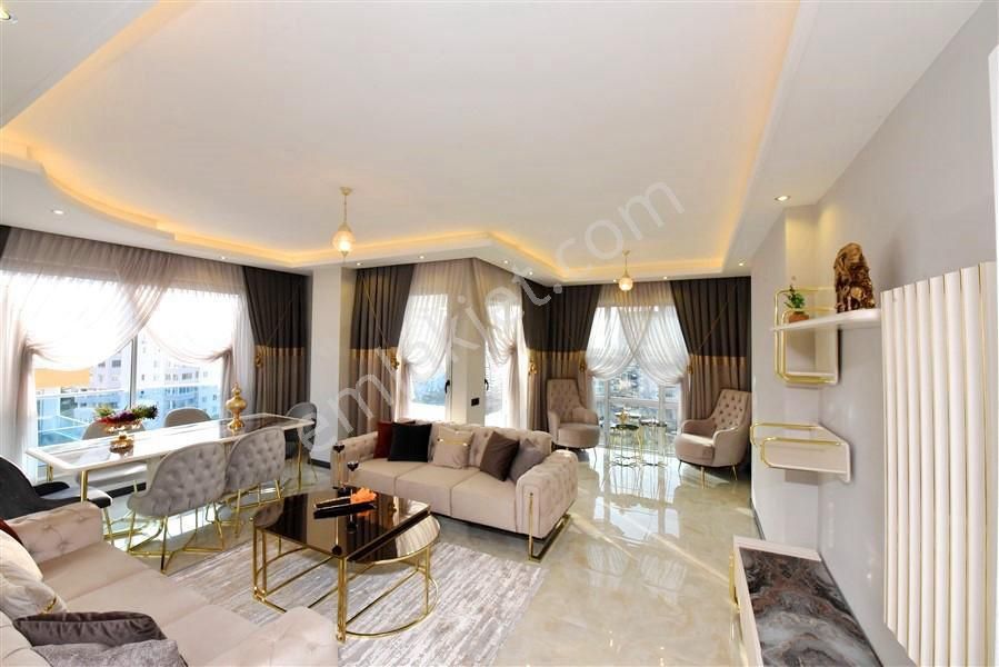 5+1 Eşyalı Deniz Manzaralı Havuzlu Lüks Dubleks Daire
