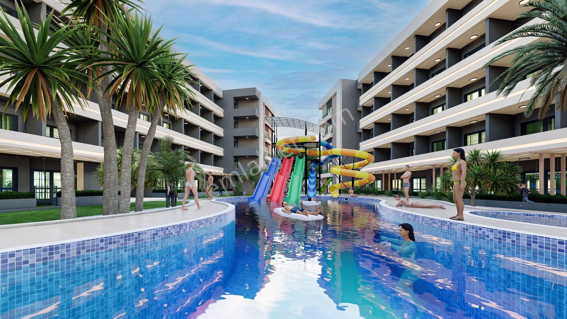 Royal Emlaktan Erdemli Tömük Mah Otel Konsepli Tatil Köyünde Satılık 1+1 Bahçe Katı - Görsel 5