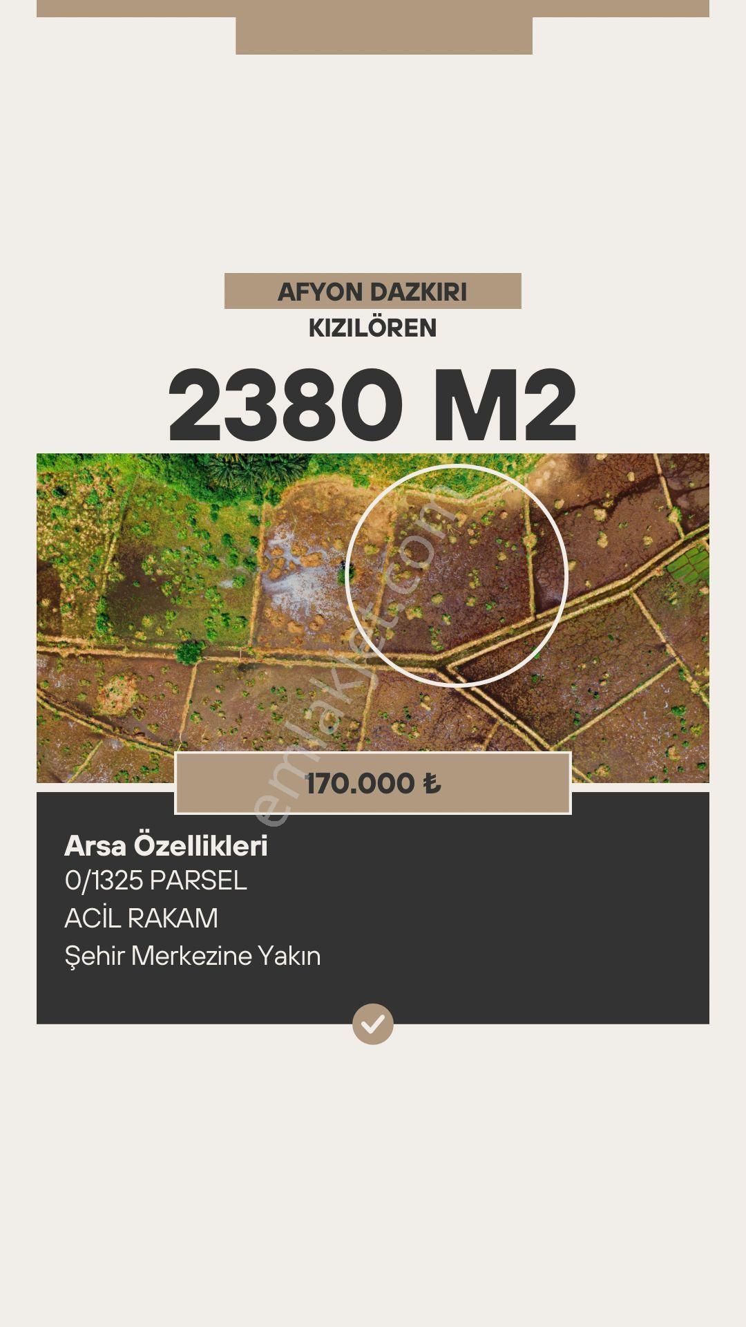 Bölgenin En Uygun Parseli Acil Satılık