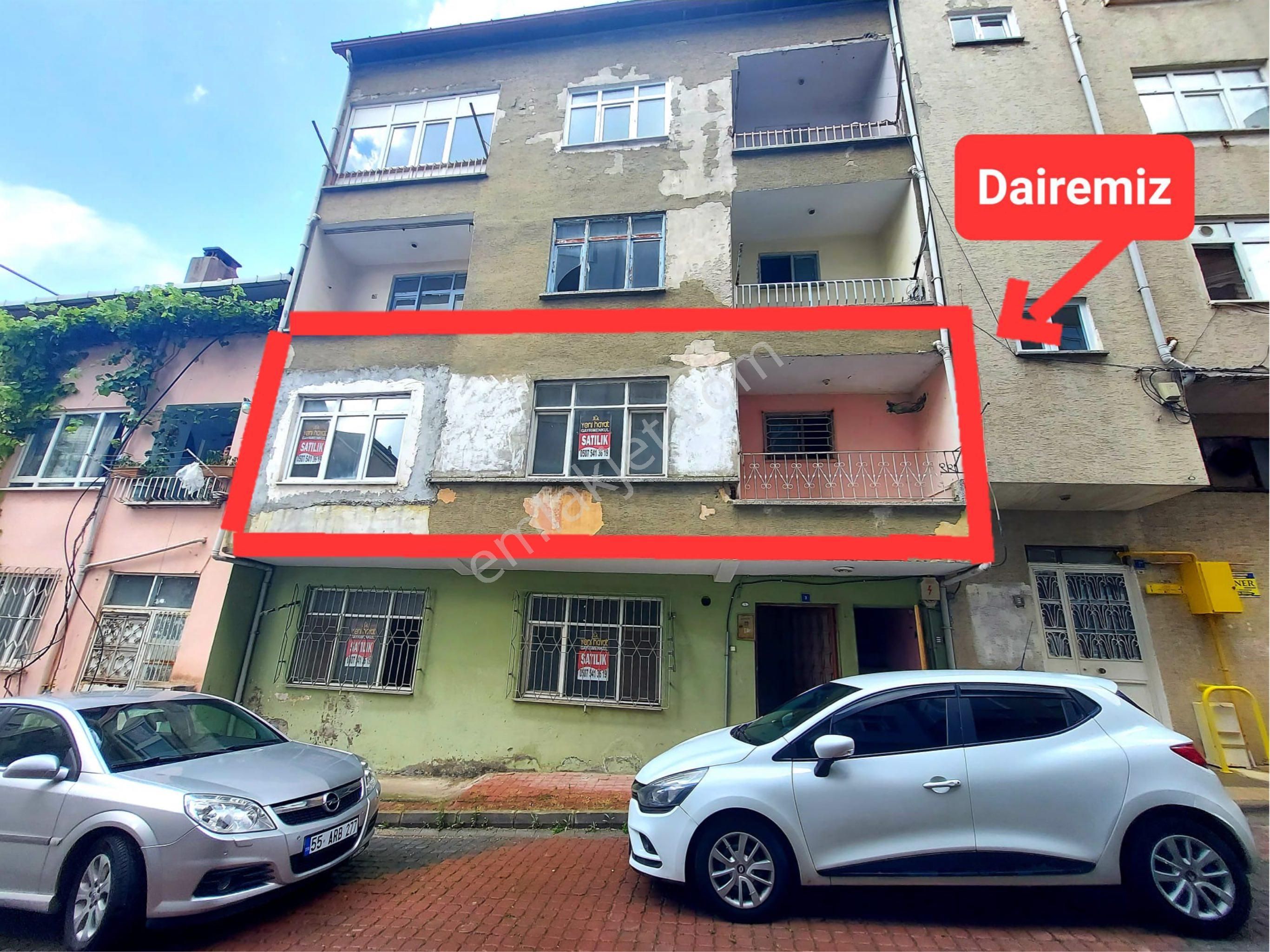 Canik Gaziosmanpaşada Satılık İskanlı Tadilatlı 2+1 Daire