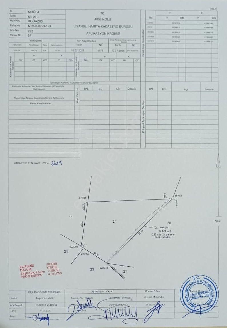 Milas Boğaziçi'nde Göl Manzaralı Yatırımlık Satıllık Arsa - Görsel 19