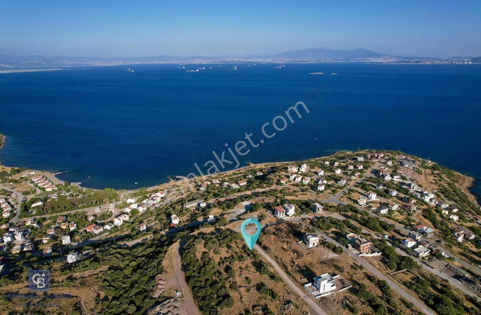 Çandarlı Eykoda İnşaat Ruhsatı Hazır Deniz Manzaralı Arsa - Görsel 7