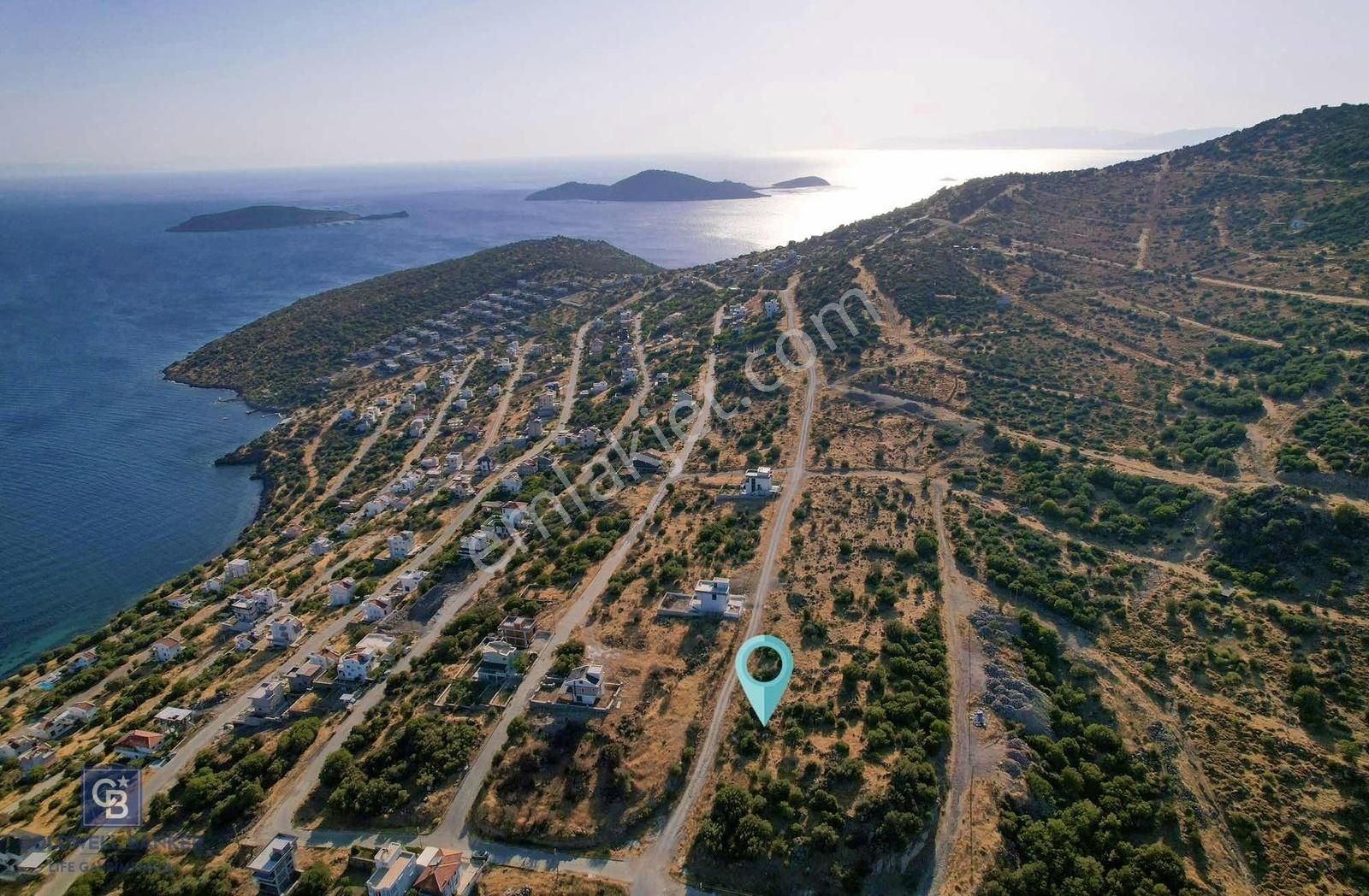 Çandarlı Eykoda İnşaat Ruhsatı Hazır Deniz Manzaralı Arsa - Görsel 4