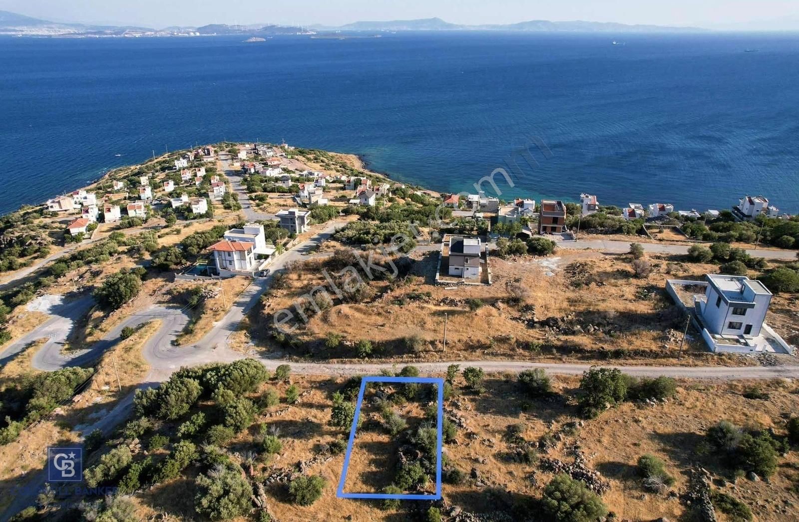 Çandarlı Eykoda İnşaat Ruhsatı Hazır Deniz Manzaralı Arsa - Görsel 16