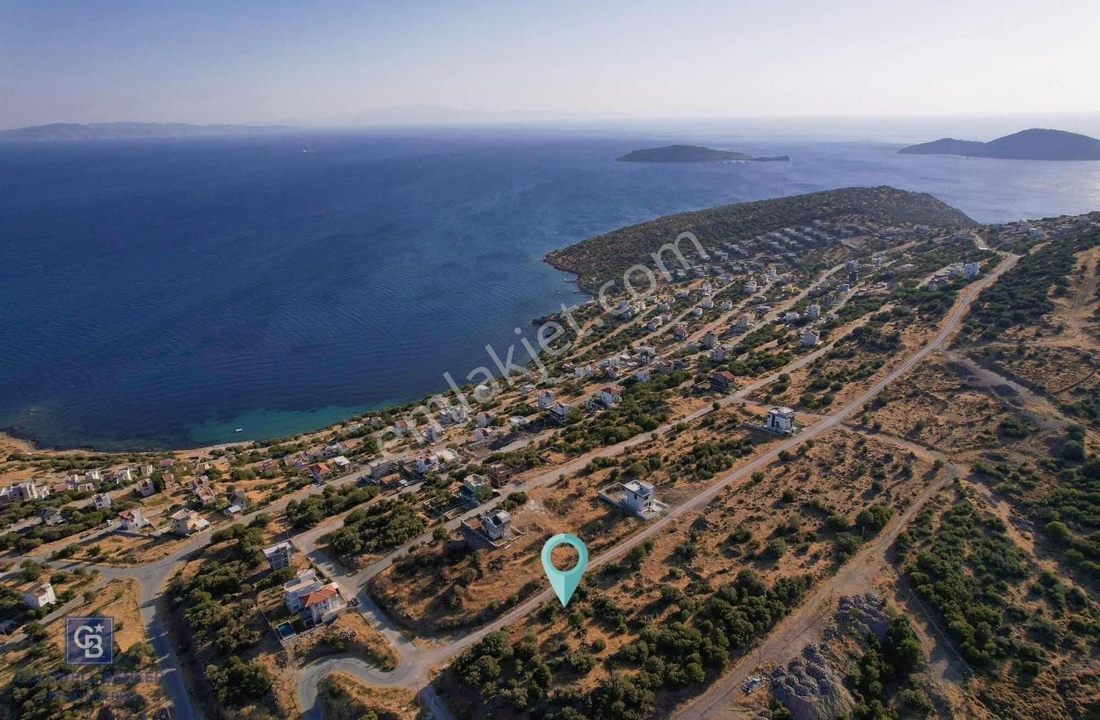 Çandarlı Eykoda İnşaat Ruhsatı Hazır Deniz Manzaralı Arsa - Görsel 3
