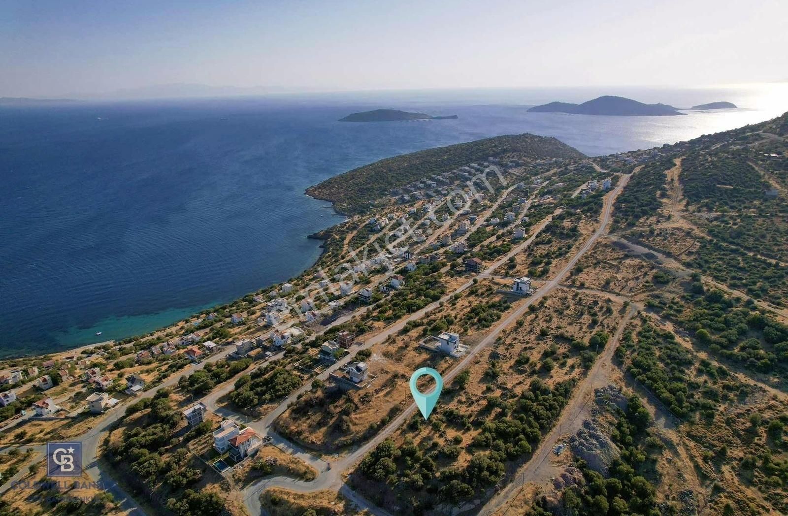 Çandarlı Eykoda İnşaat Ruhsatı Hazır Deniz Manzaralı Arsa - Görsel 14