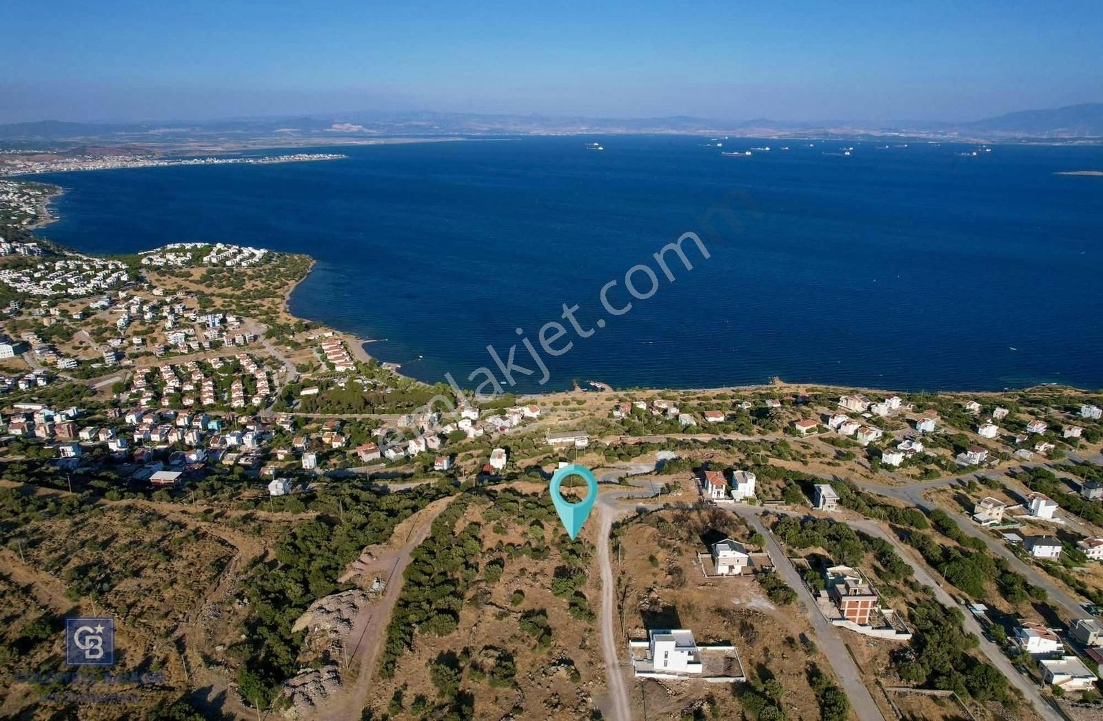 Çandarlı Eykoda İnşaat Ruhsatı Hazır Deniz Manzaralı Arsa - Görsel 5