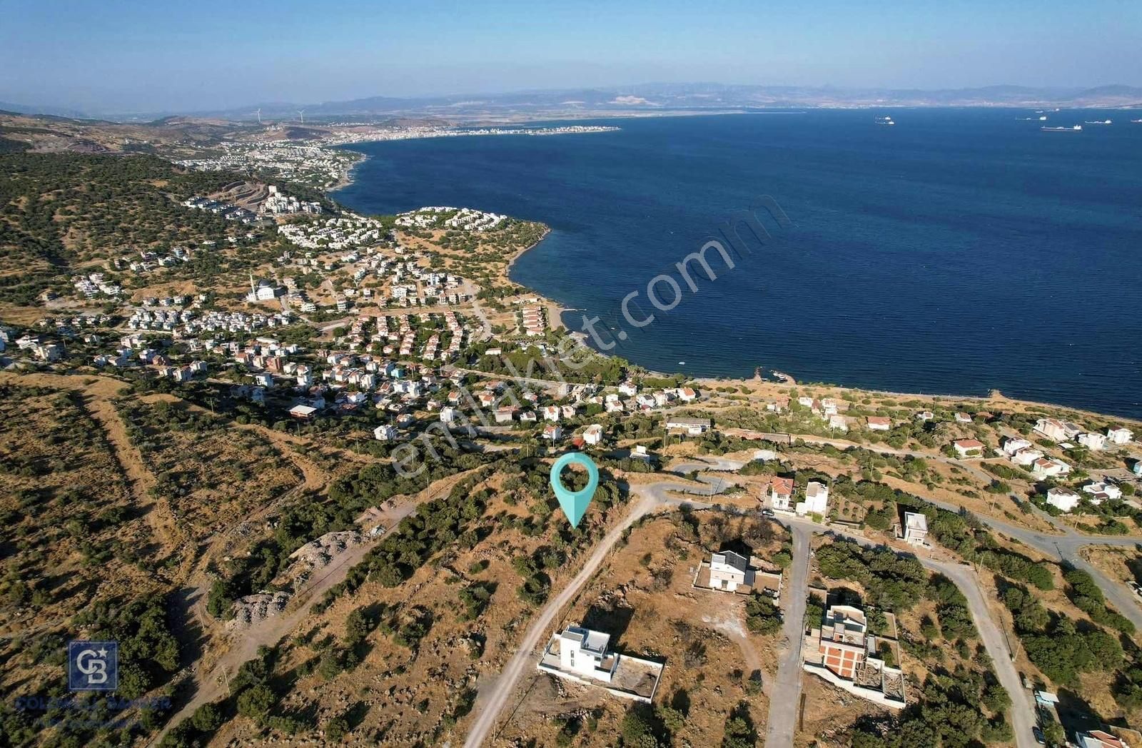 Çandarlı Eykoda İnşaat Ruhsatı Hazır Deniz Manzaralı Arsa - Görsel 18