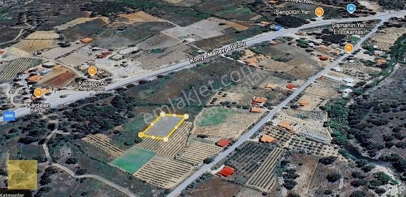 Metrekare Emlak'tan Akseki Mahmutlu 'da 572 M2 Tarla