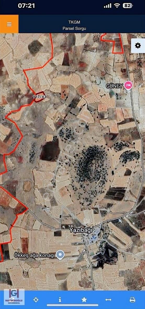 Yazıbağı Mh. 7.582.m Satılık Yatırımlık Arazi