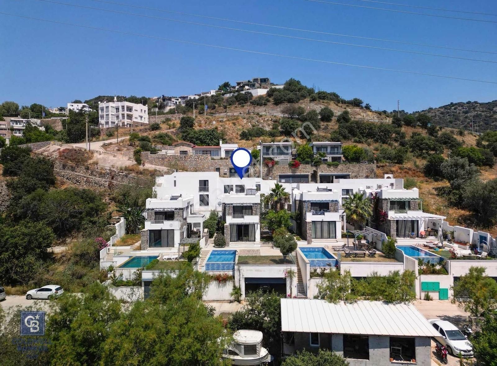 Bodrum Yahşi Müstakil Havuzlu Deniz Manzaralı Satılık Villa