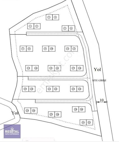 Rs Mutlu Şile/hasanlı 257m2 Villa İmarlı Arsa - Görsel 3