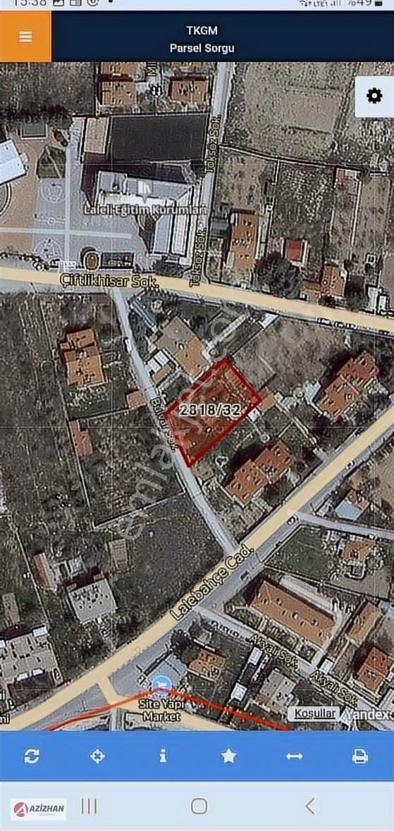 Azizhan'dan Meram Lalebahçe'de 1.000 M² Kupon Arsa